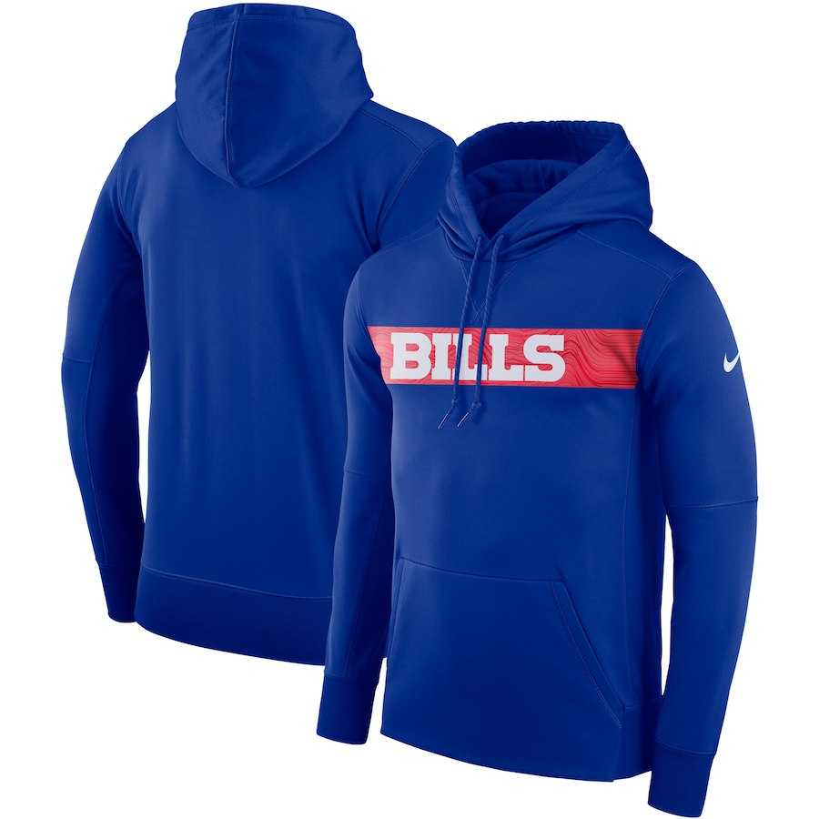 Men's Buffalo Bills Nike Sideline Team Performance Pullover Hoodie Royal,We sell and wholesale Men's Buffalo Bills Nike Sideline Team Performance Pullover Hoodie Royal on line form chian!